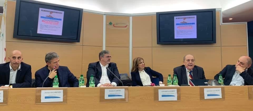 Il segretario generale UGL a Rieti incanta la platea della Camera di Commercio